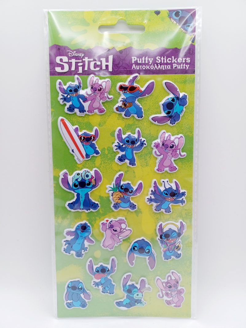 Stitch Stickers com relevo