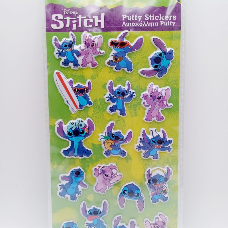 Stitch Stickers com relevo