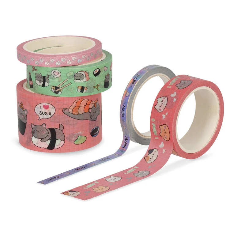 Conjunto de 5 fitas adesivas de papel - Tape by Tape