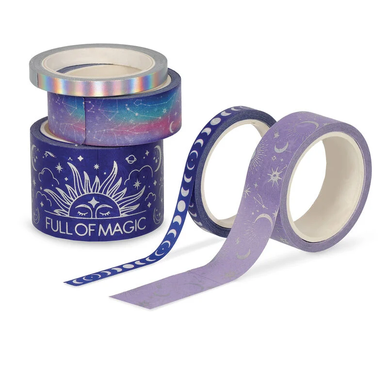Conjunto de 5 fitas adesivas de papel - Tape by Tape Magic