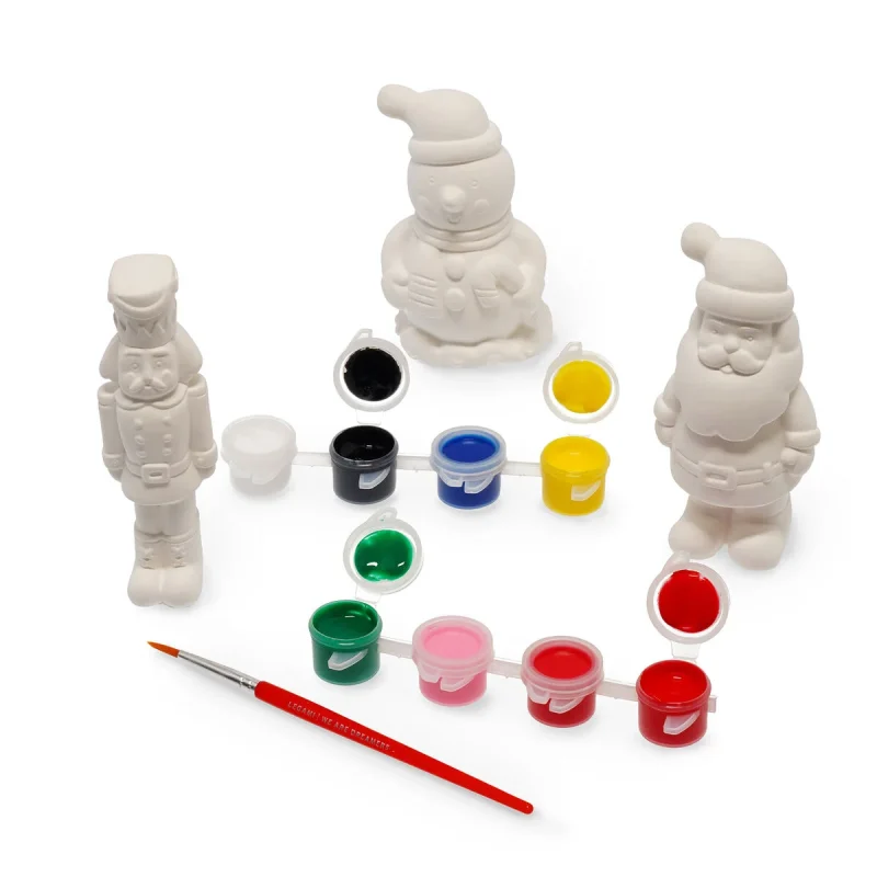 Legami - Kit de Decoração de Estátua de Natal - Pinte seu Natal