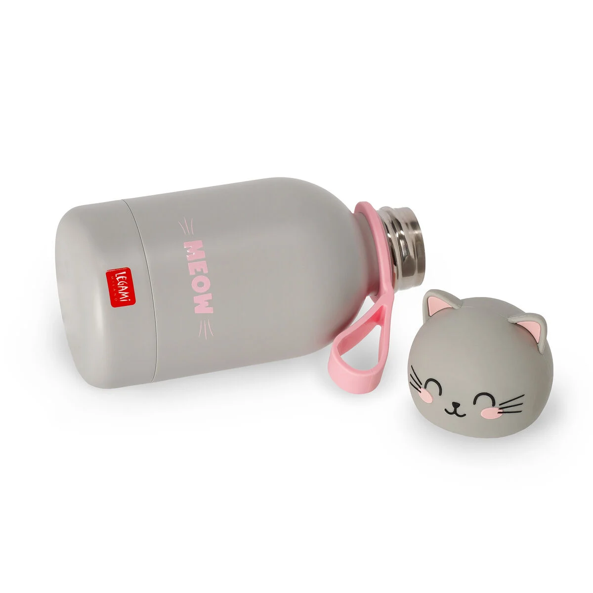Legami - Garrafa Térmica Infantil - Gatinho - Melhor Amigo para Quente e Frio - Image 5