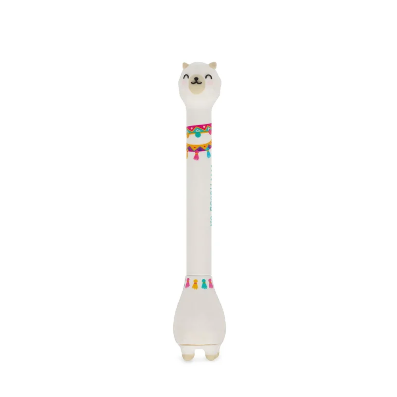 Legami - Caneta Esferográfica Lhama com Base - Stand-Ink Ovation